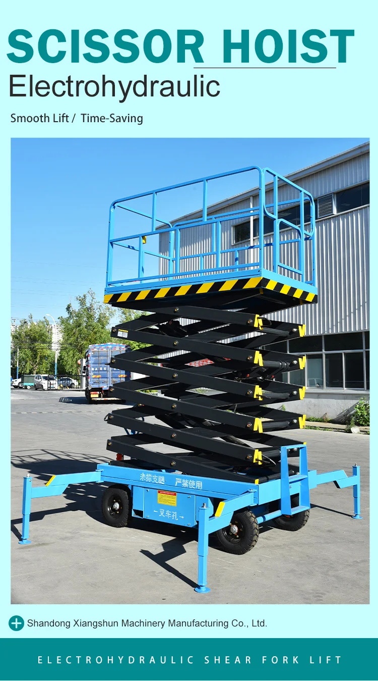 Trailer Mobile Hydraulic Scissor Lift Electric Table For Sale/scissor ...