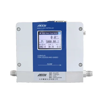 Micro air Nitrogen Gas  Coriolis Mass Flowmeter Flow Controller With Favorable Price