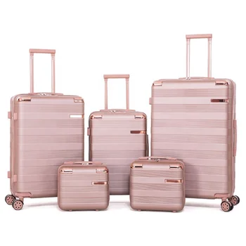 ABS Trolley Luggage Travel Bags Sets 12/14/20/24/28 5 Piece High Quality Good Price Suitcase Sets