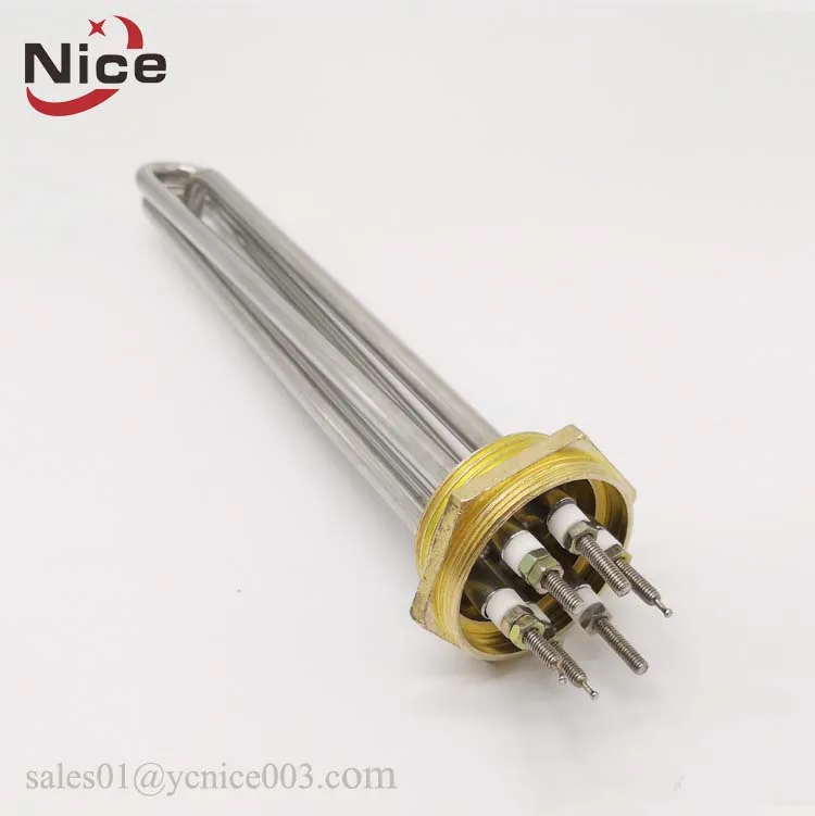 4kw Heating Resistor Immersion Tubular Heater 380v