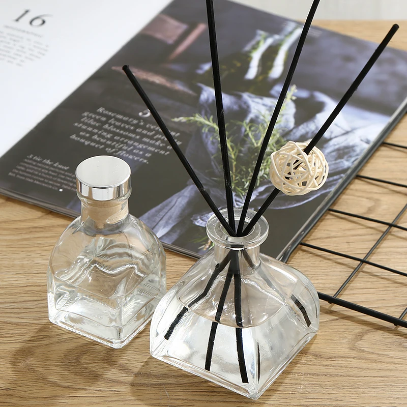 Wholesale Luxury Fragrance Reed Aromatherapy Perfume Bottle Glass Diffuser