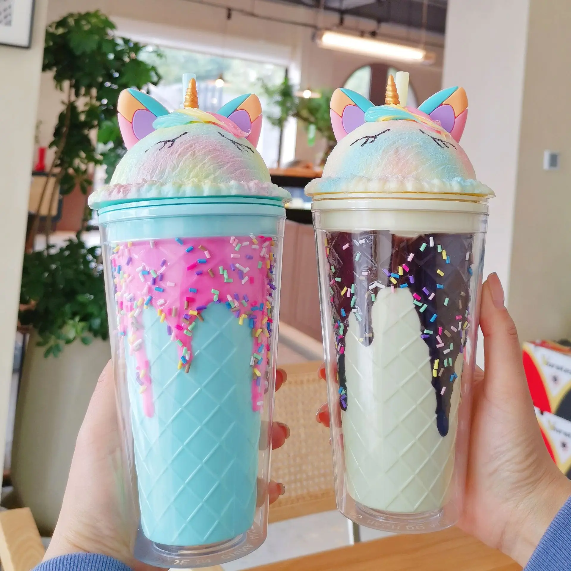 Coppia Di Bicchieri Da Latte Macchiato Con Fiori Secchi 200ml - Vetro Borosilicato, Doppia Parete, Ideali Per Caffè, Tè E Bevande Fredde - Foto 9