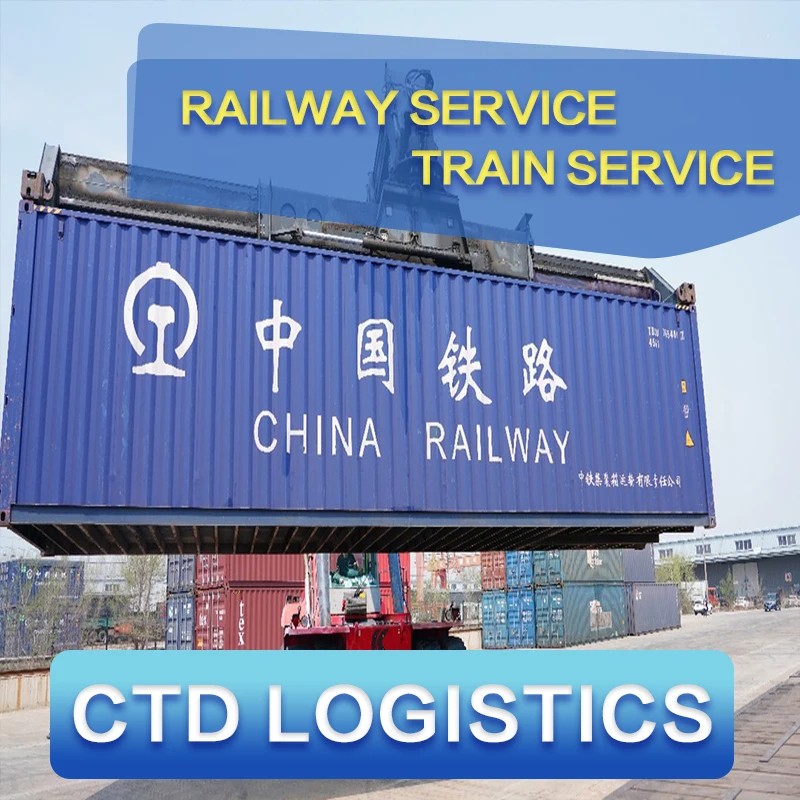 Railway Shipping Freight Forwarder FCL LCL Train Service Train Shipping to Ashgabat/Turkmenistan Dushanbe/Tajikistan