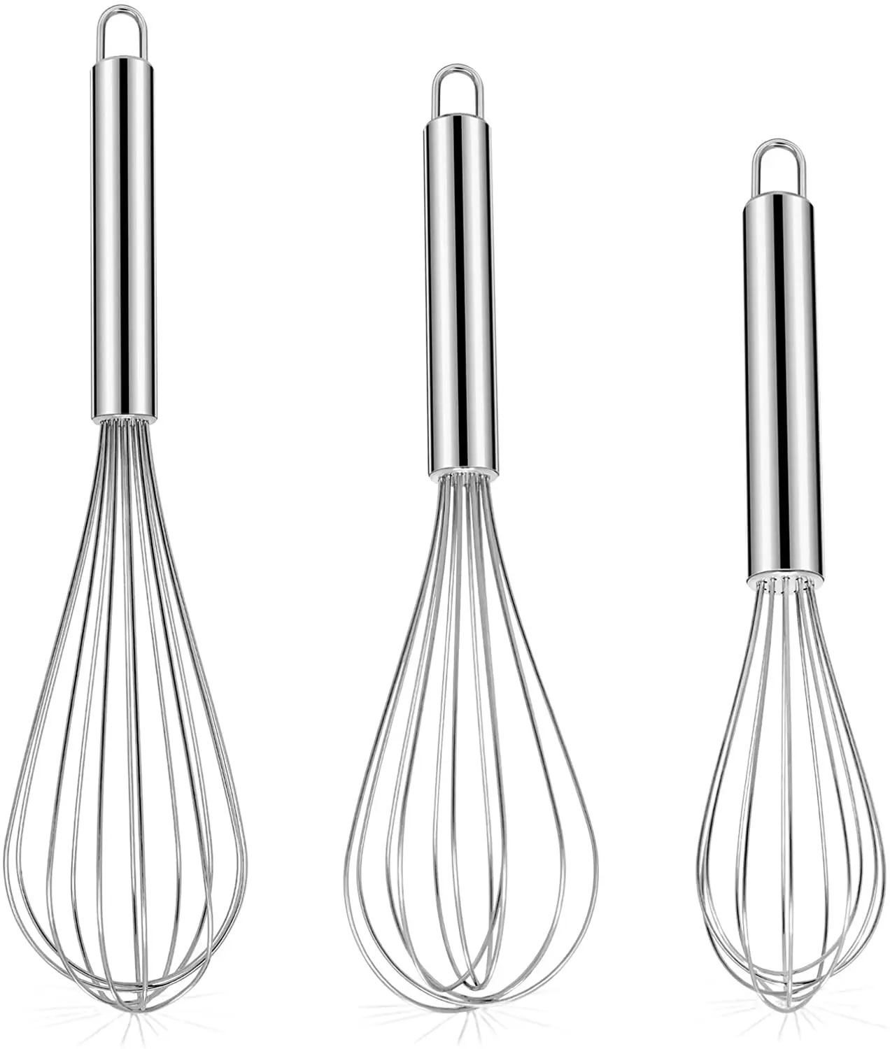 2022 CR Stainless Steel Whisk Set 8 10 12 Kitchen Whisk Balloon Kitchen  Wisk Wire Whisks