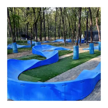 Plastic store pump track