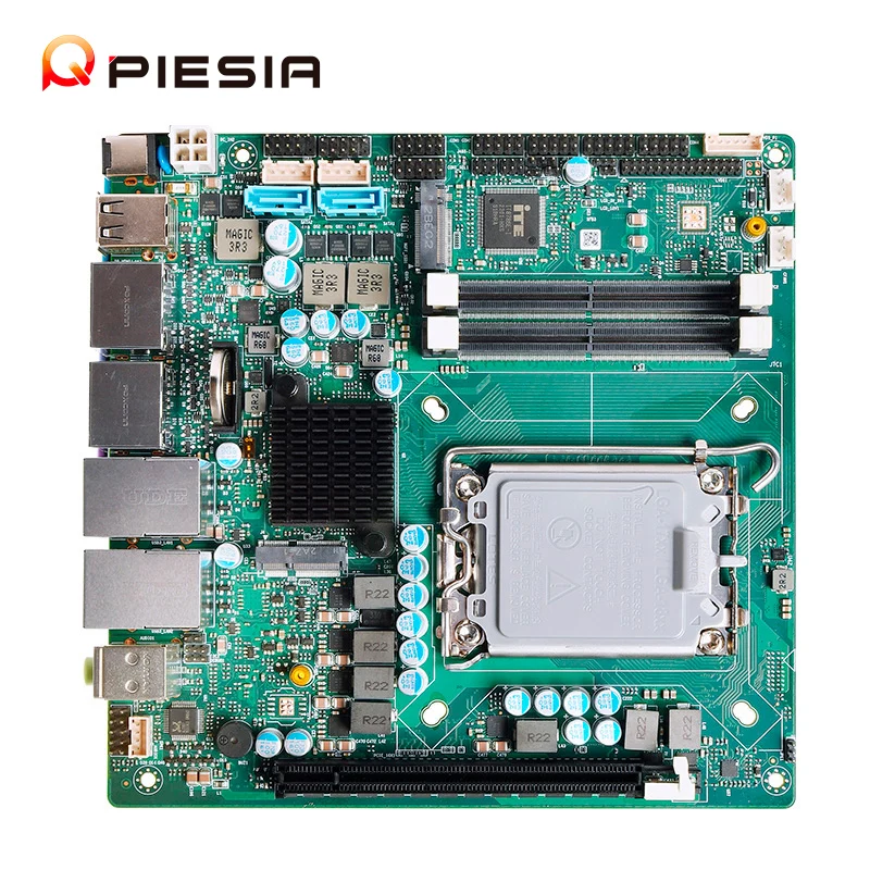 Piesia OEM 13th Raptor Lake-S LGA1700 ITXマザーボード H610 64GB DDR5