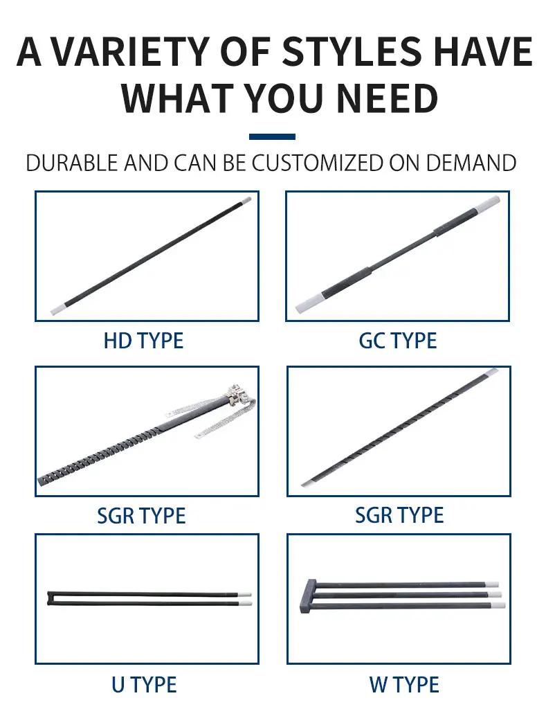 Silicon Carbide Electric Furnace Heating Rod