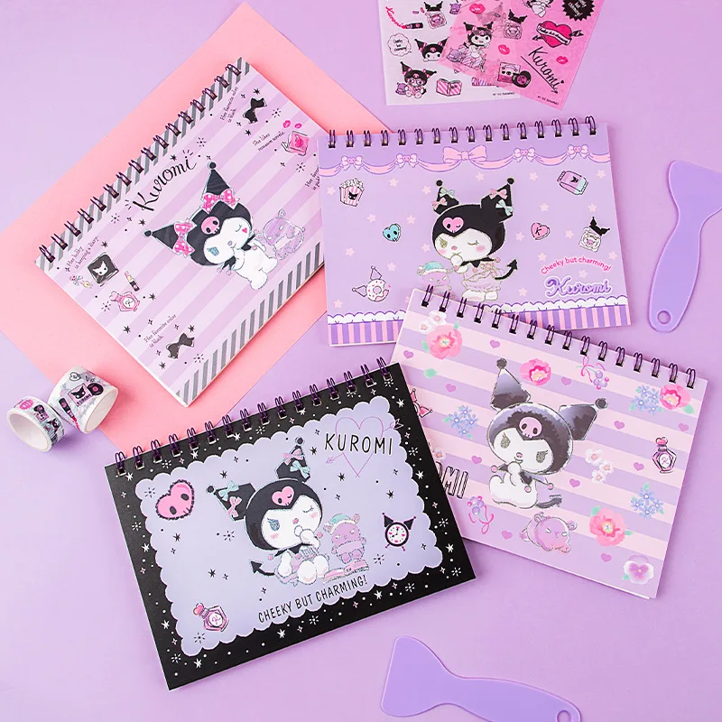 San-rio Kuromi Notebook San-rio Stationery Student A5 Thickened ...