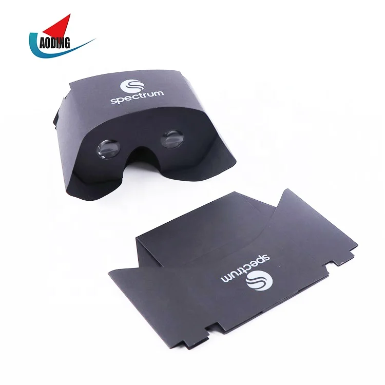 Cheap Flat Foldable Mailing VR Cardboard 3D Sex Videos VR Viewer Virtual Reality VR Glasses for IOS Android Smartphones