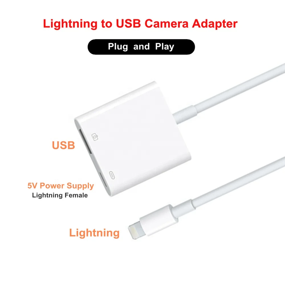 Lightning to USB 3 Camera Adapter