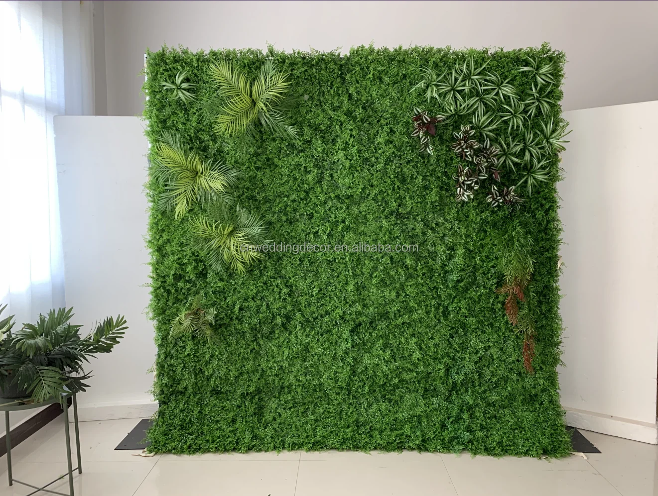 New Arrival Artificial Green Wall Backdrop Artificial Plants Wall ...