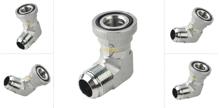 Factory supply wholesales customized high pressure hydraulic fitting adapter three way female
