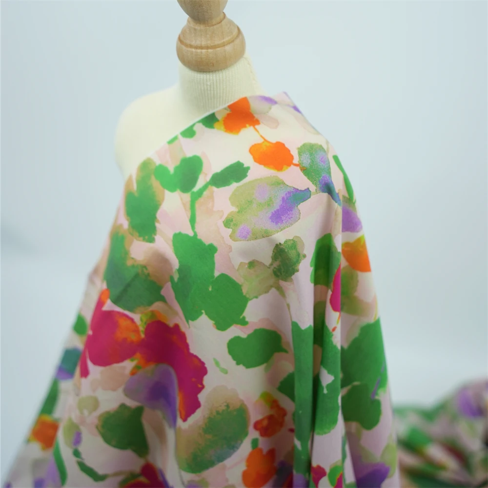 Оптовая продажа изготовленный на заказ дизайн 62% полиамид/29% хлопок эластан нейлон спандекс смешанный тканый Поплин Ткань для одежды