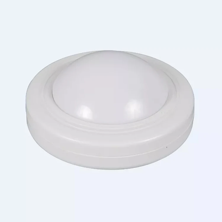 Ночной светильник с датчиком движения на клейкой основе белый светодиодный для стен гостиной спальни чулана кухни прихожей лестницы энергосберегающий