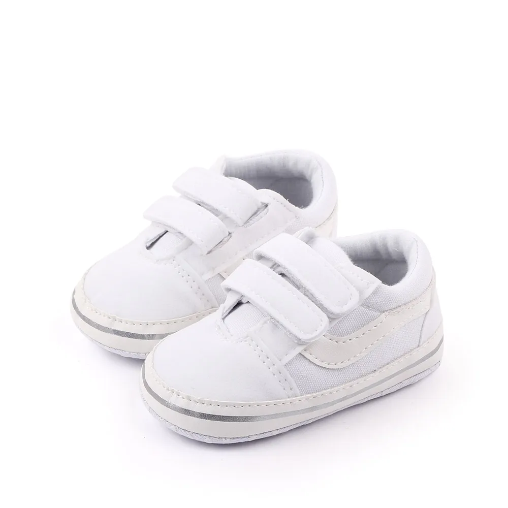White canvas baby shoes wholesale Clearance