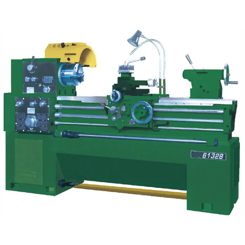 Sturdy Lathe Manual Ordinary Lathe Processing Metal Wood Thread Lathes ...