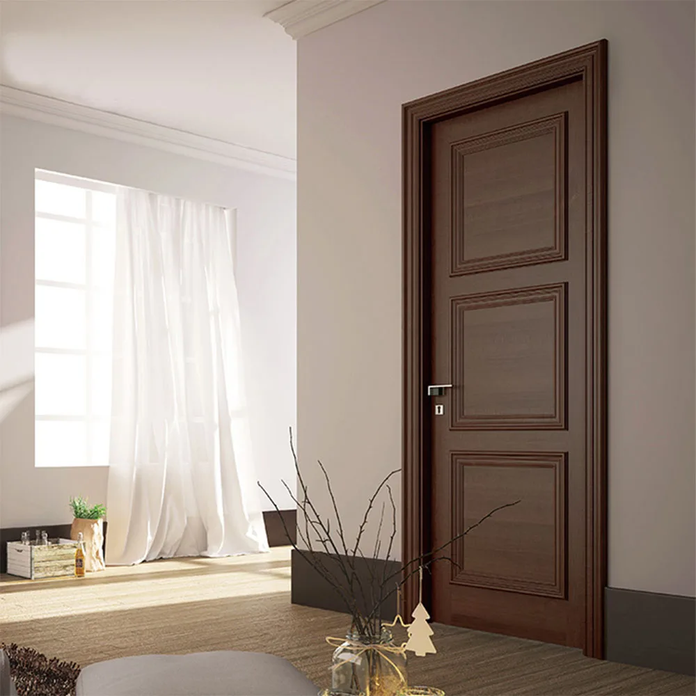 Source veneer interior panel wooden door modern internal door ...