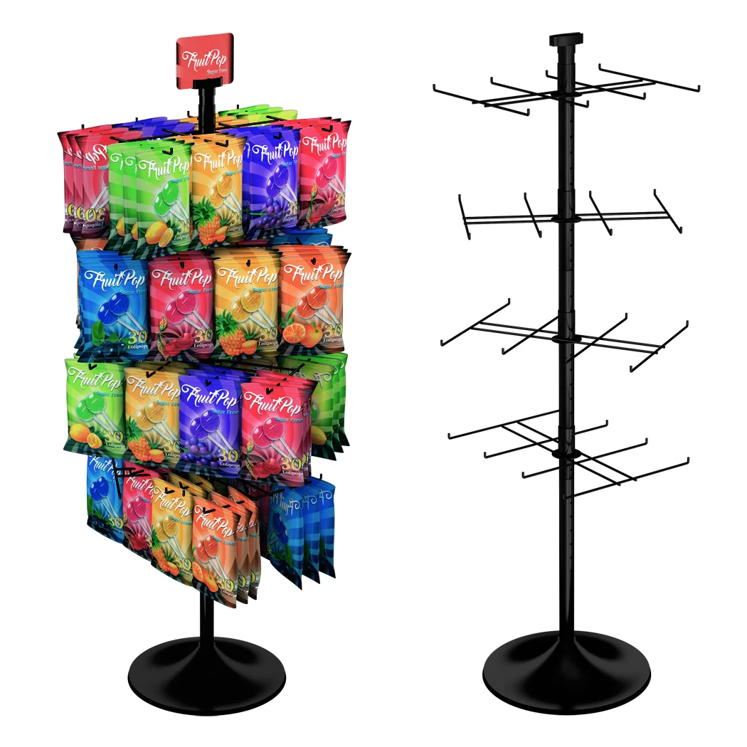 Custom Rotating Candy Display Rack