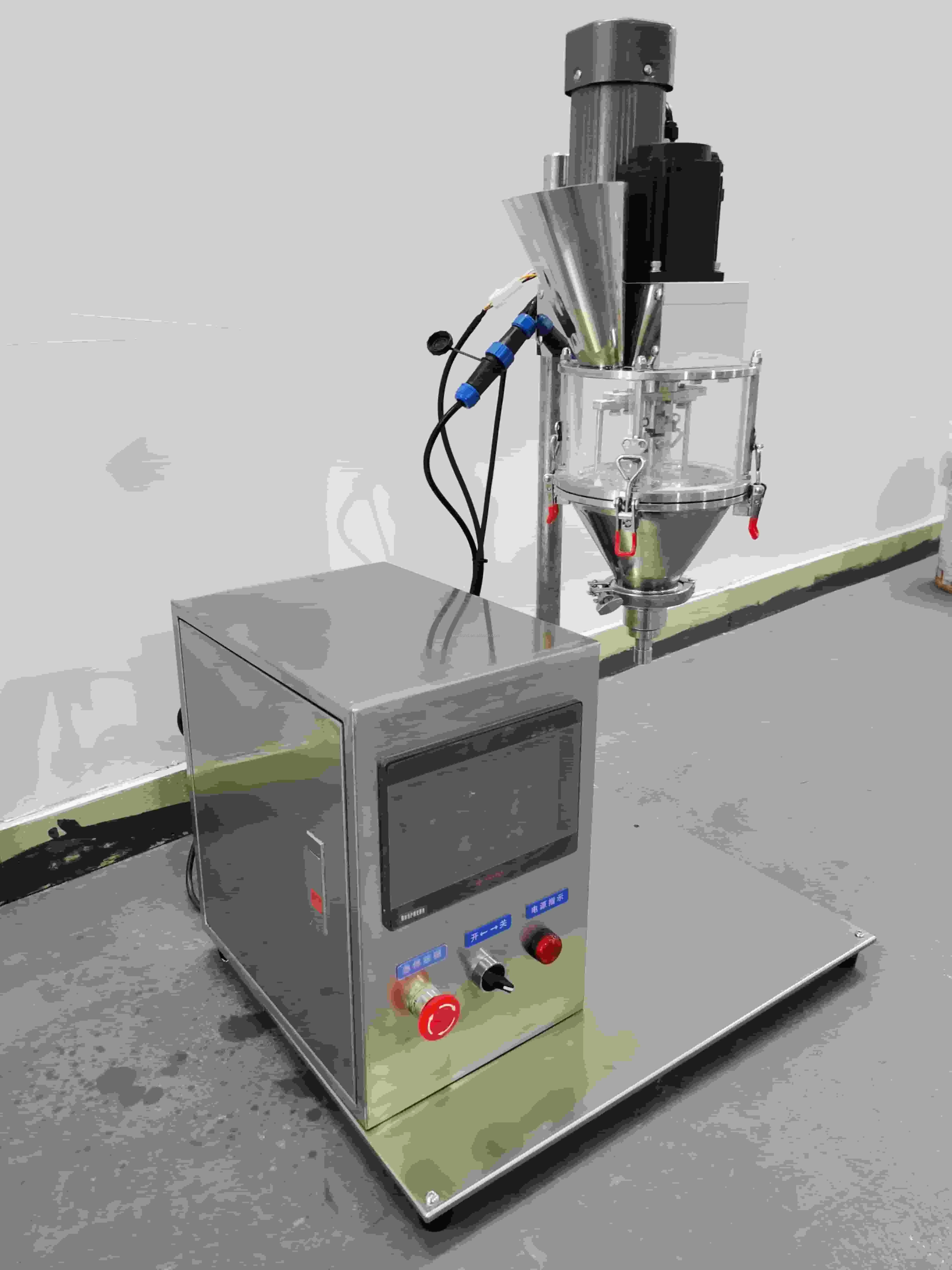 Small Vertical Powder Screw Auger Automatic Acrylic Collagen Matcha ...