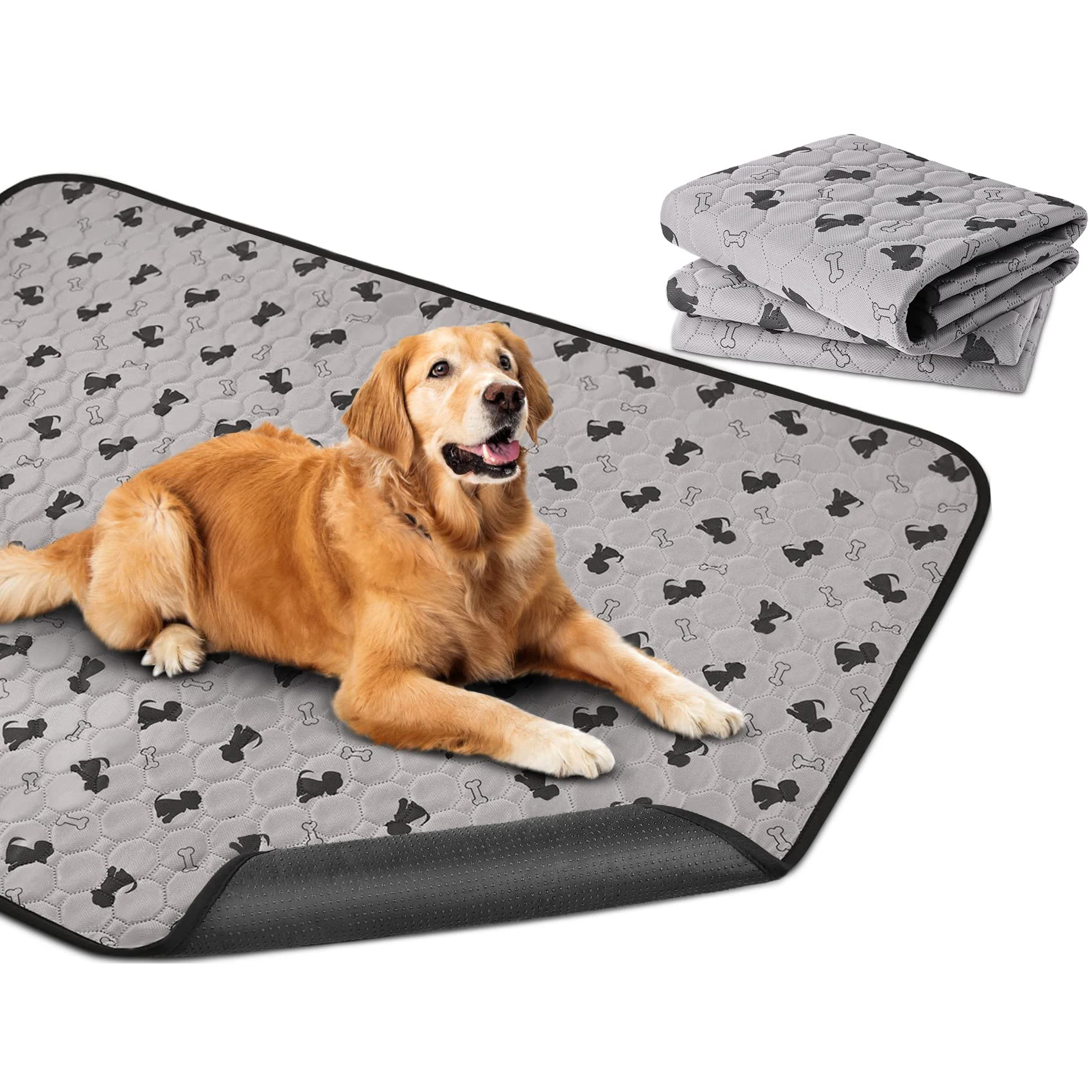 New Washable Pet Toilet Training Pads Extra Absorbent Dog Mats Reusable
