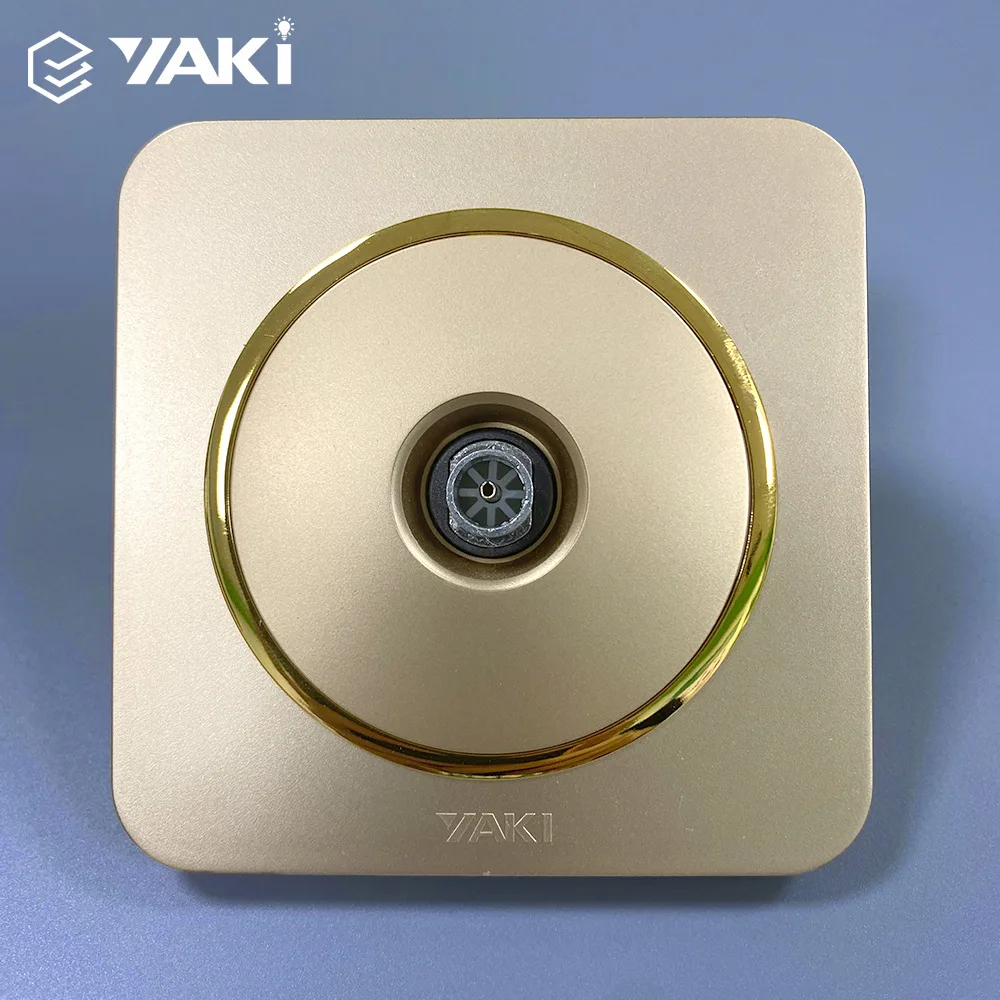Yaki Single And Double Control Wall Switch Wall Socket French Type Eu