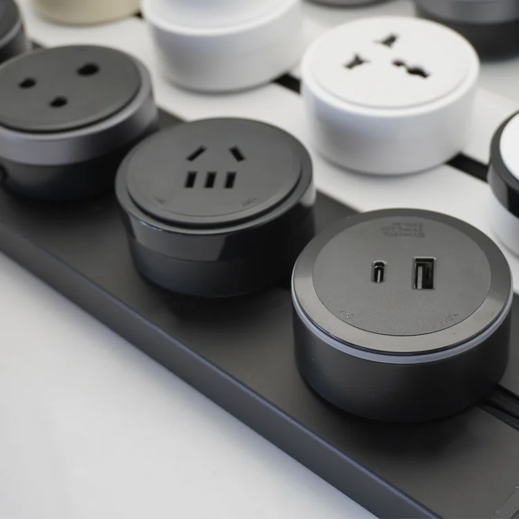 VNX Second Generation Wholesale Electric Extension Sockets 15A /13A UK Standard Power Track Socket for Wall and Table Socket