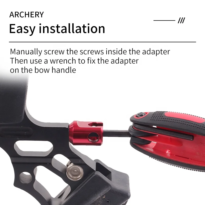 Spg Archery Compound Bow Stabilizer Balance Bar Adapter Machined Anodized Quick Disconnect