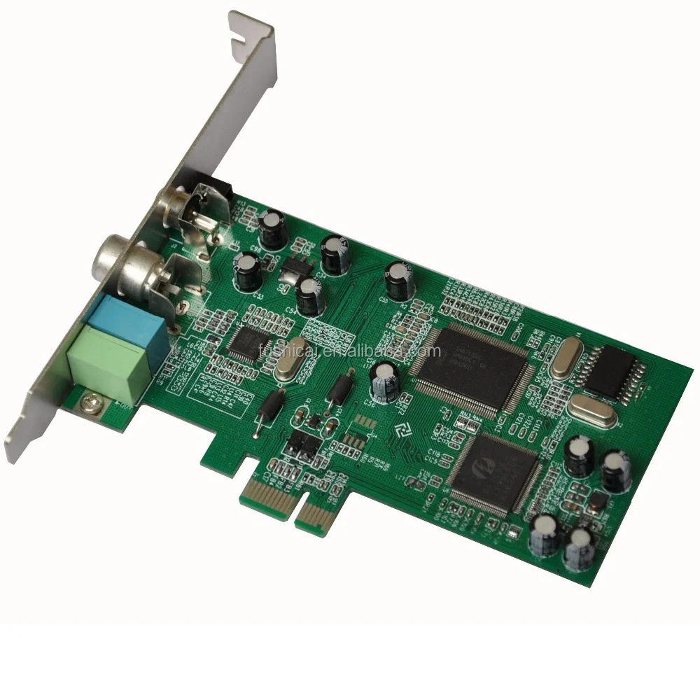 PCI-E Network Card MPEG Video DVR Capture Recorder PAL BG PAL I NTSC SECAM Tv Tuner Card for PC