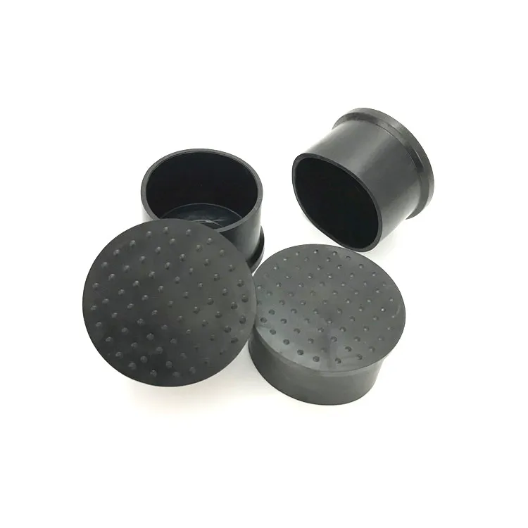 Customized Plastic PVC Round Tubing End Cap Pipe Plug for Stainless Steel Tube 50MM Round Tube Sleeve