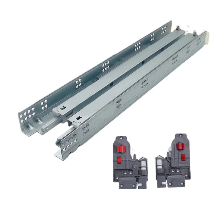 SINOHARD Sliding Mechanism Hidden Drawer Slide USA Type Undermount Drawer Slides