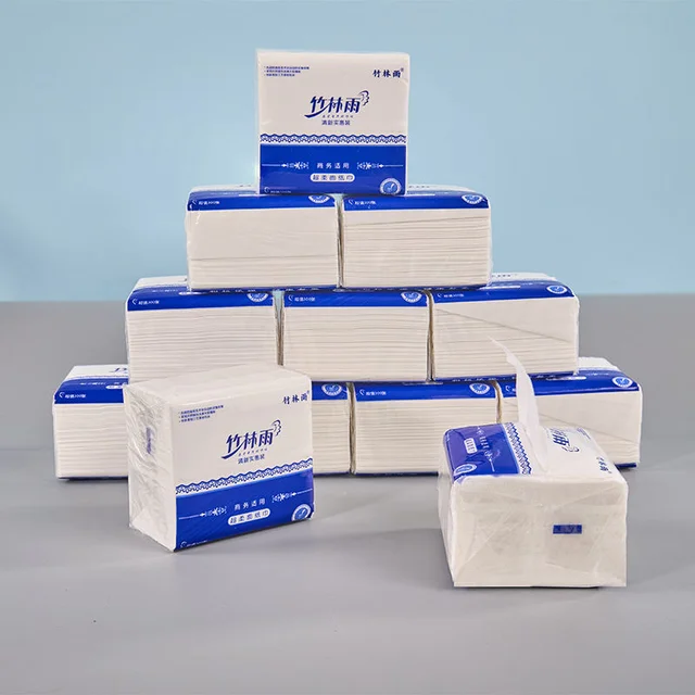 High-End 3-Layer 300-sheet Soft Business Facial Tissues Low-Order Quantity Ultra-Thin Tissues