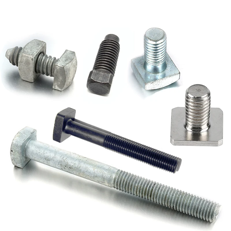 China Supplier Customized square Head Bolts and Nuts