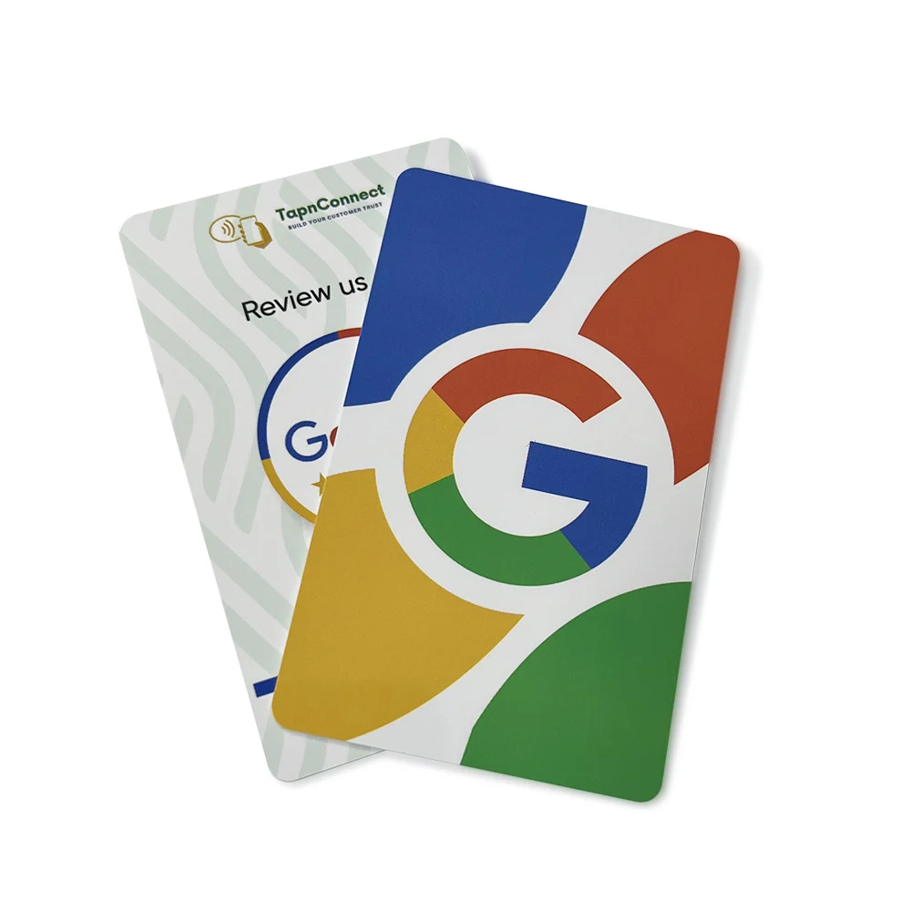 In Stock Product RFID Blank Card Smart with Chip NFC RFID Google Review Card for Sale