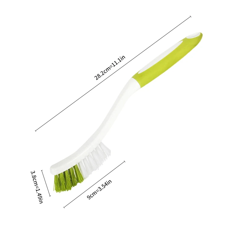 Горячая распродажа многофункциональная щетка для очистки с пластиковой клавиатурой длинной ручкой оконных углов и зазора