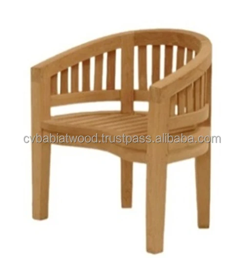 Banana Garden Furniture Teak Wooden Outdoor Patio Sets Dining Table And