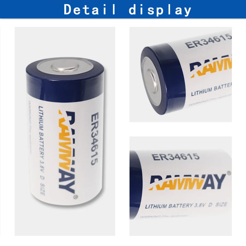 RAMWAY ER34615 Lithium Battery - 3.6V 19ah for Consumer Electronics