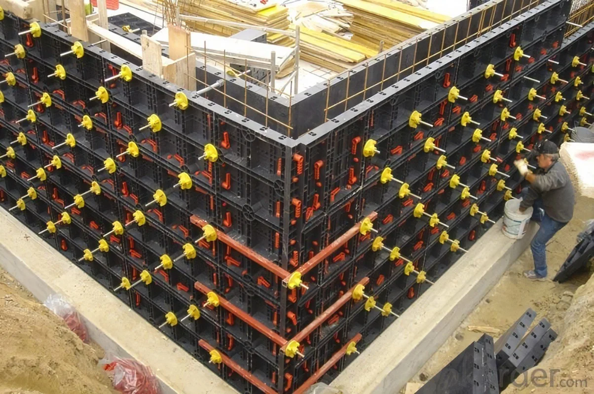 ABS Plastic Shuttering Plates Formwork for Concrete Slab / Pillar / Wall Concrete Floors
