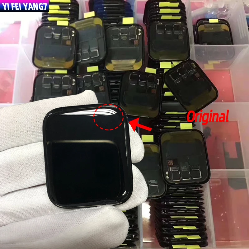 Оригинальный для Apple Watch Series 8 7 6 5 4 3 2 1 ЖК-Дисплей Смарт-часы s1 s2 s3 s4 s5 s6 s7 s8 se ЖК-экран