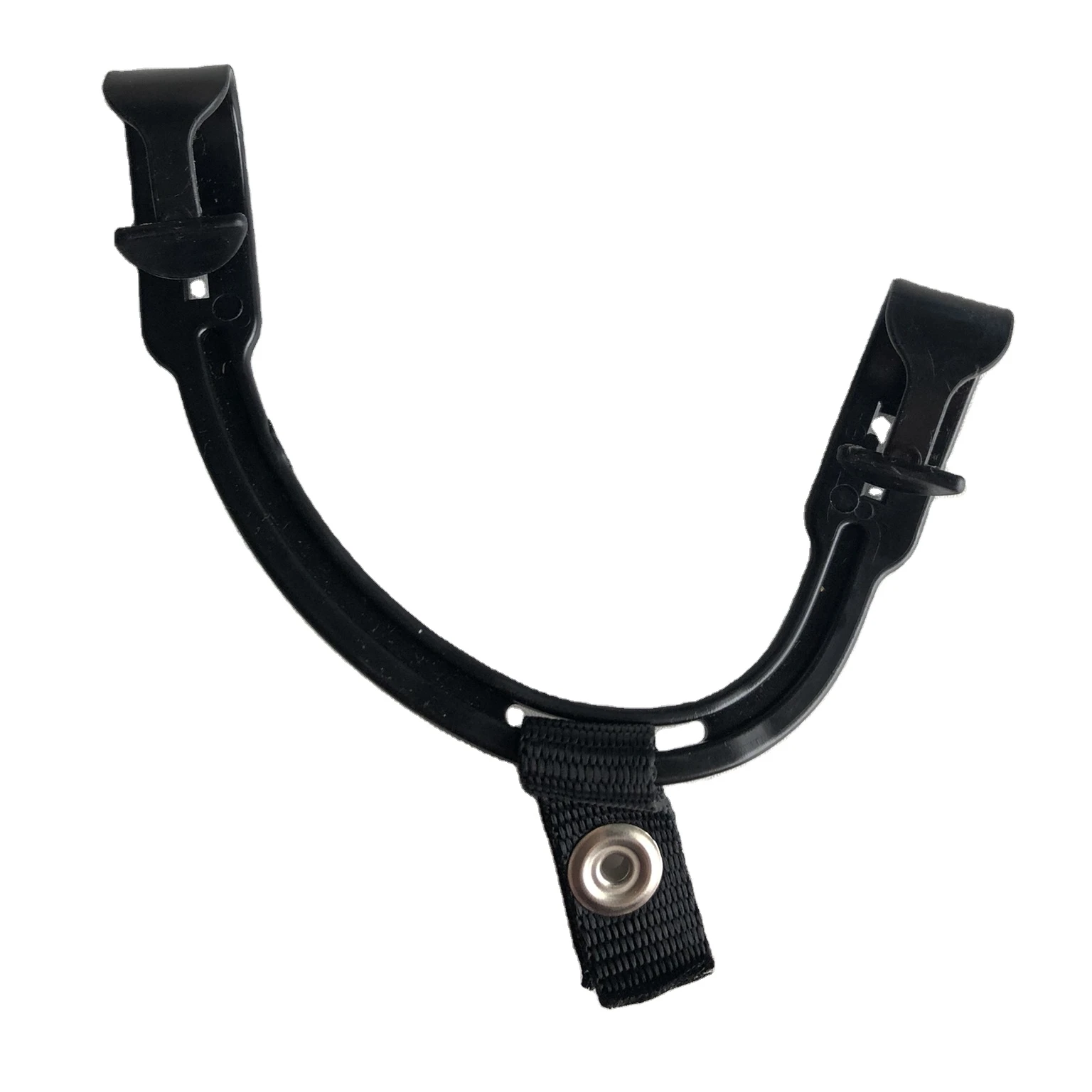 Sottogola Per Casco Da Hockey - Set Ricambio Con Anelli Orecchie In Gomma E Fibbie In Acciaio Inox