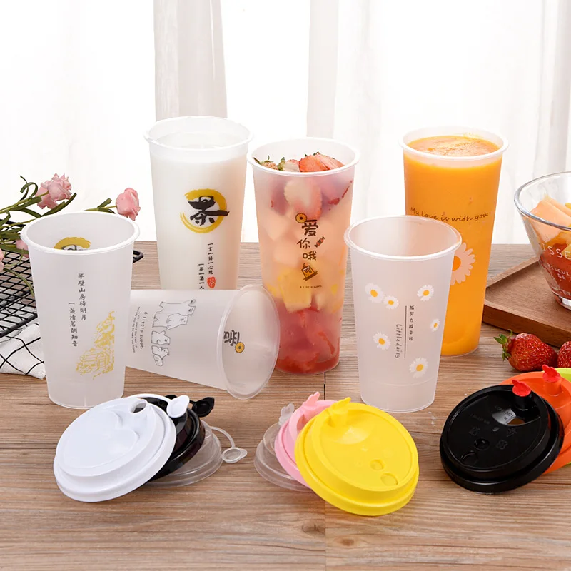 Plastic Cups Milkshake U Shape PP Boba Cup 12/16/20oz Eco Friendly PLA  Custom Logo Disposable Bubble Tea Cup with Lid - China Injection Plastic  Cup and Bubble Tea Cups price