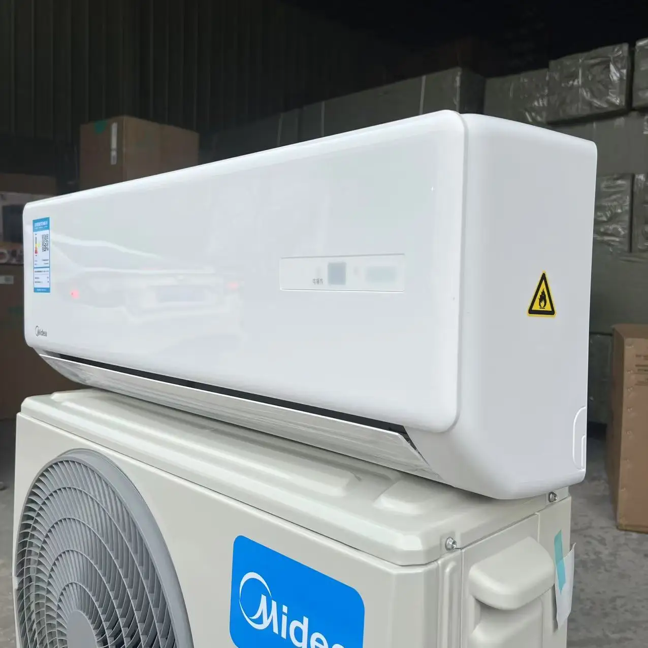 中文版美的空调DC逆变器迷你分体式12000btu 1.5P 1Ton仅冷却220V 50/60hz英文遥控器| Alibaba.com