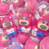 ตุ๊กตาหมีสตรอว์เบอร์รีบีบได้ ขนาด 7.5 ซม.