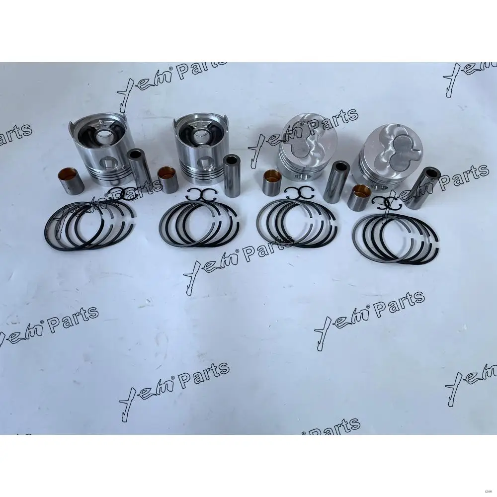 Cylinder Pistons And Piston Rings Set Fit for Caterpillar C240