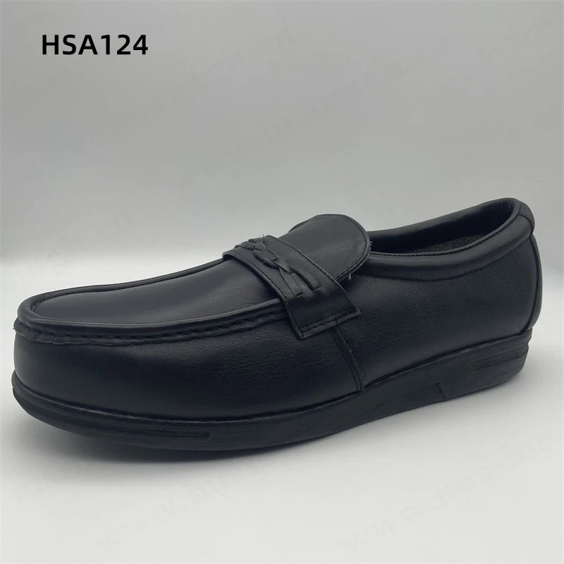 LXG,heavy Industrial Steel Toe Insert Black Work Shoes for Men Heads up Style Easy Wear Manager Safety Shoes HSA124
