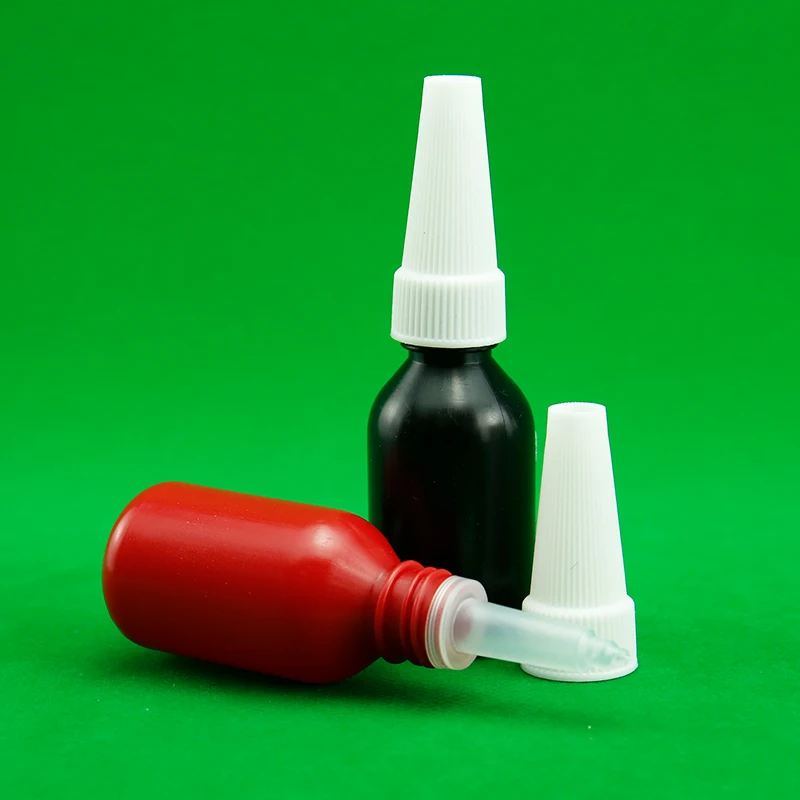 product 25ml 50ml 250ml hdpe flat plastic anaerobic glue bottle with screw cap product type plastic bottles-35