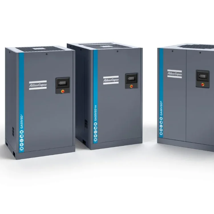 Atlas Copco GA75 GA75VSD Air Compressor Oil Injection Motor Fixed Frequency Screw Compressor High Pressure 380V AC Power