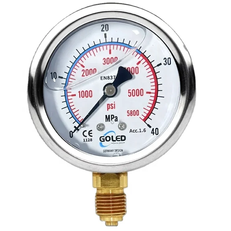 Quality Guaranteed Pressure Gauge Hydraulic Oil Pressure Gauge ...