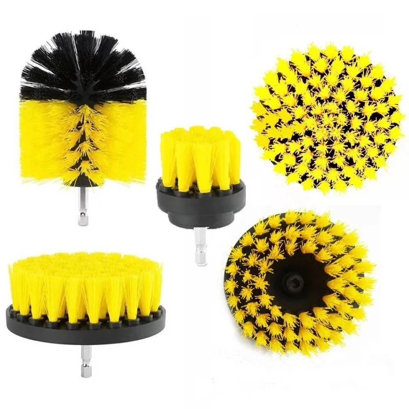 Dropship 3Pcs/Set Drill Brush Power Scrubber Cleaning Brush For