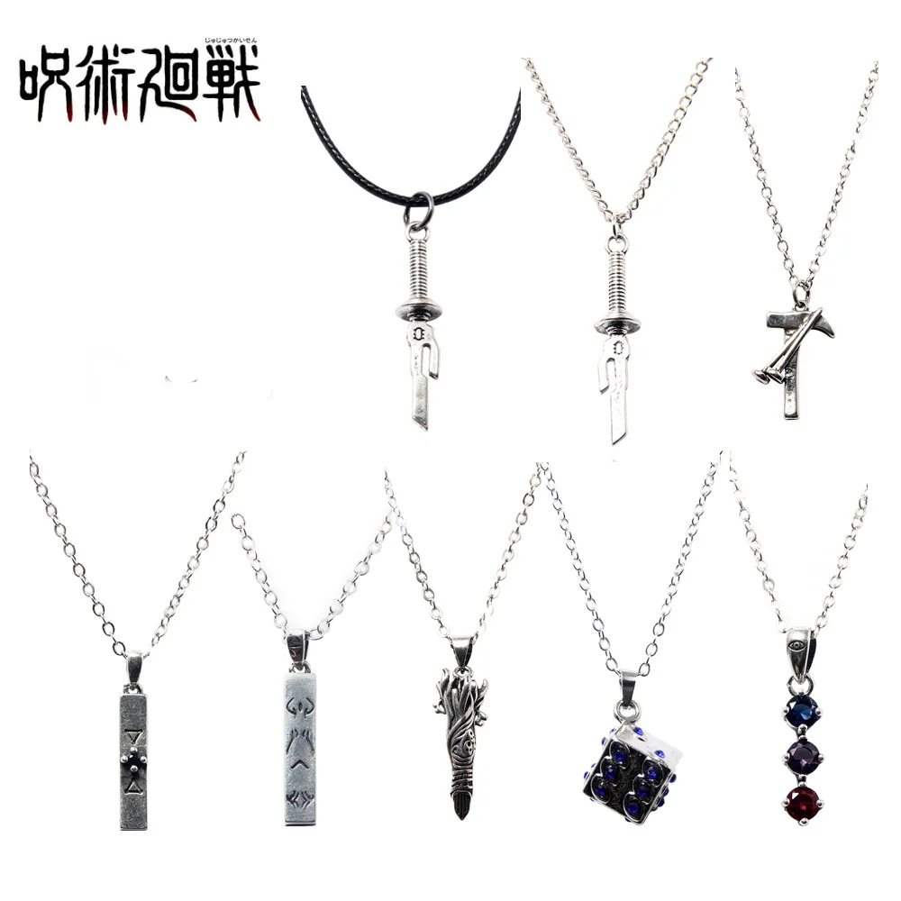 Collier Pendentif Anime Ninja Kunai - Bijou Cosplay Arme Ninja - Accessoire Fan Naruto