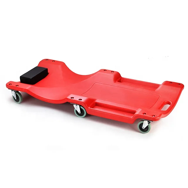 Mechanic 40 Inch Plastic Creeper Car Garage Creeper With